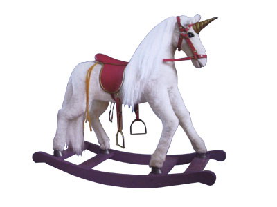 White Plush Rocking Horse Factory ,productor ,Manufacturer ,Supplier